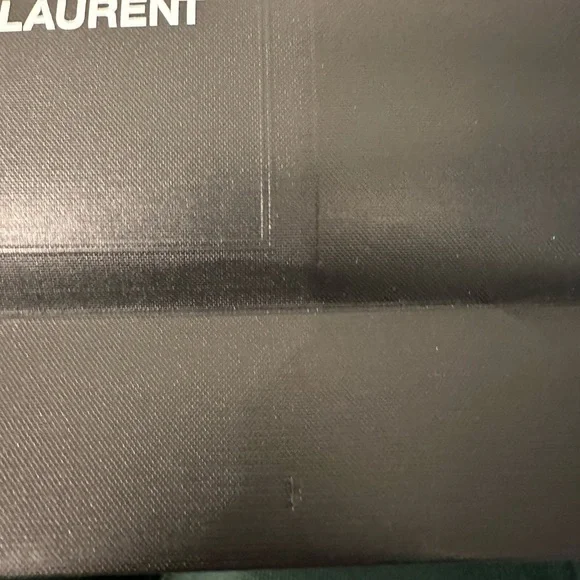 Saint Laurent Paper Shopping Bag Black - Picture 5 of 6